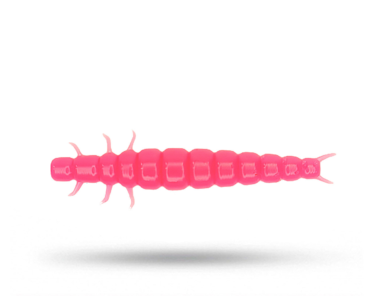 High5Lures Larva - Pink White UV